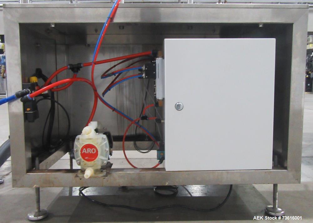 Complete Accutek Filling Line with Rotary Tables & Conveyor System