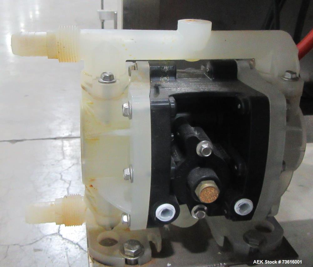 Complete Accutek Filling Line with Rotary Tables & Conveyor System