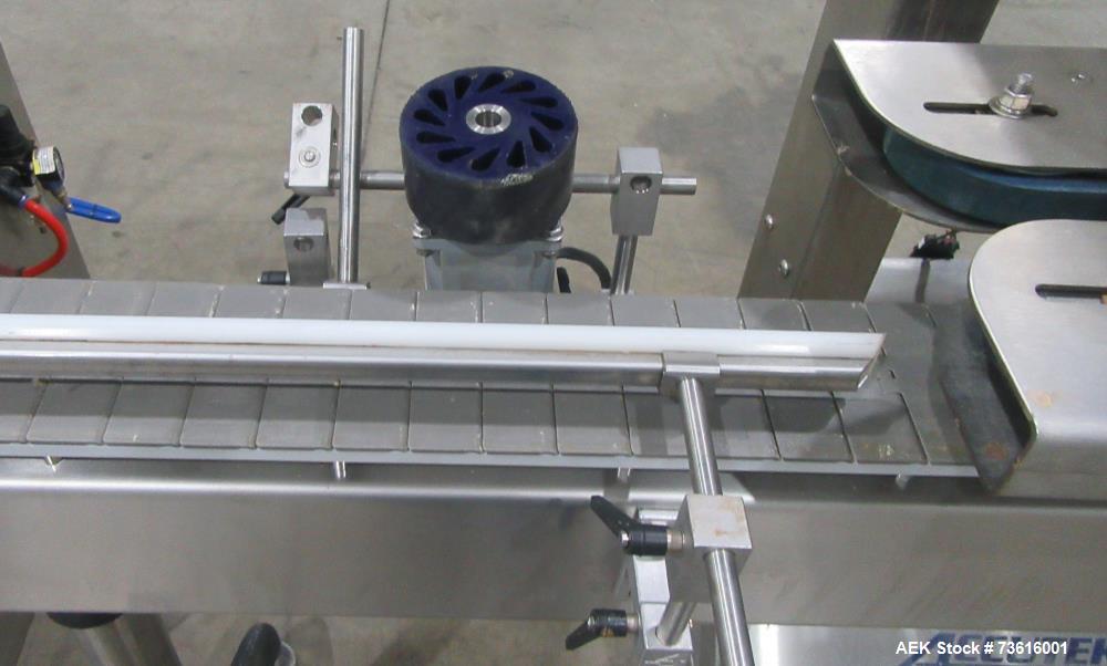 Complete Accutek Filling Line with Rotary Tables & Conveyor System