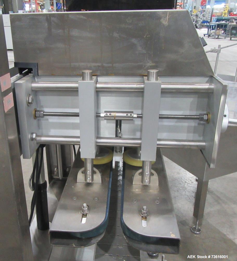 Complete Accutek Filling Line with Rotary Tables & Conveyor System