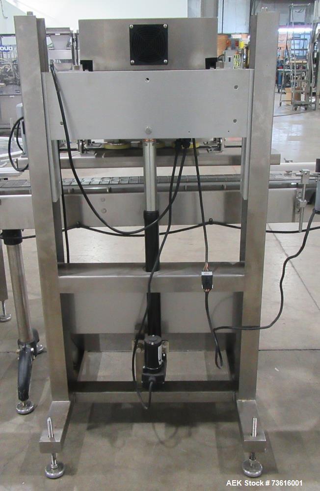 Complete Accutek Filling Line with Rotary Tables & Conveyor System