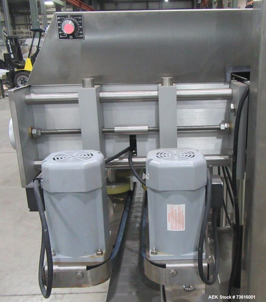 Complete Accutek Filling Line with Rotary Tables & Conveyor System