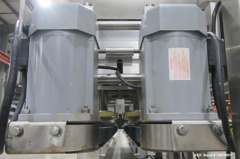 Complete Accutek Filling Line with Rotary Tables & Conveyor System