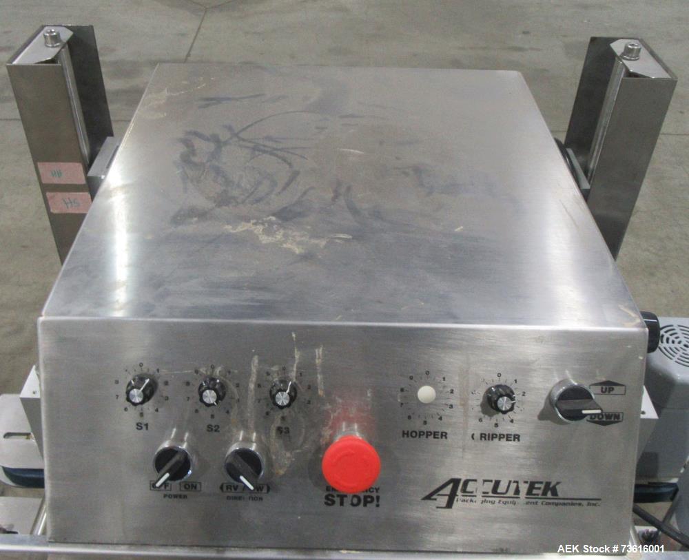 Complete Accutek Filling Line with Rotary Tables & Conveyor System