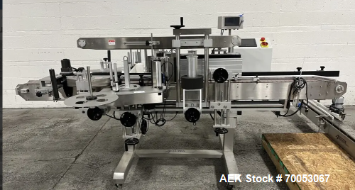 Used Accutek Automatic Piston Filling Line – 10 Head AVF10, Capper, Labeler, Tables – 100 Bottles/Min (2021)