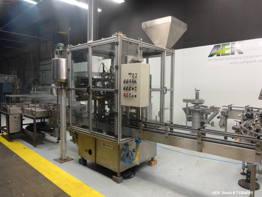 Used- Aerofil Model PC18 Aerosol Line with Gashouse