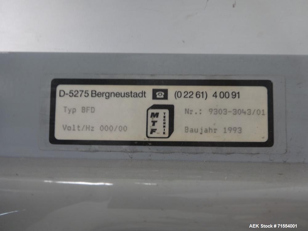 Used Aerofil Model PC18 Aerosol Line with Gashouse