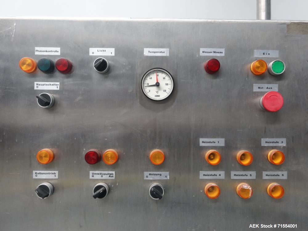 Used Aerofil Model PC18 Aerosol Line with Gashouse