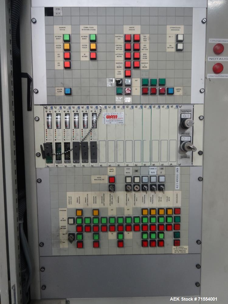 Used Aerofil Model PC18 Aerosol Line with Gashouse