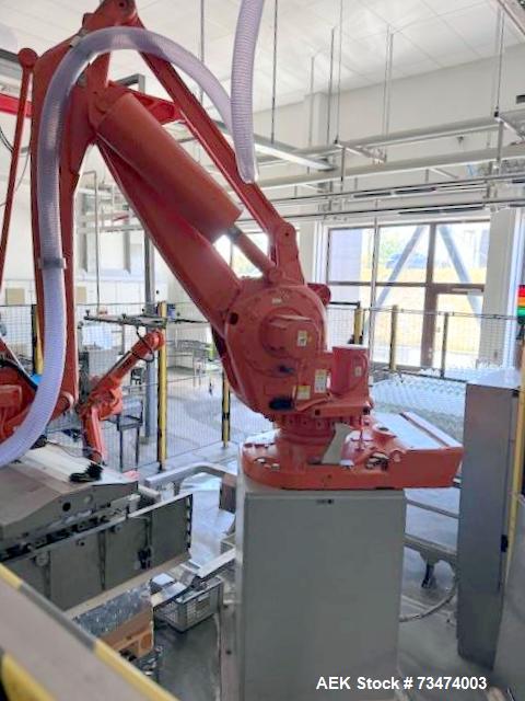Used ABB / Bartolaso / Krones Glass Bottle Filling Line – 12,000 BPH, Multi-Volume, X-Ray, Labeling, Packing & Palletizing