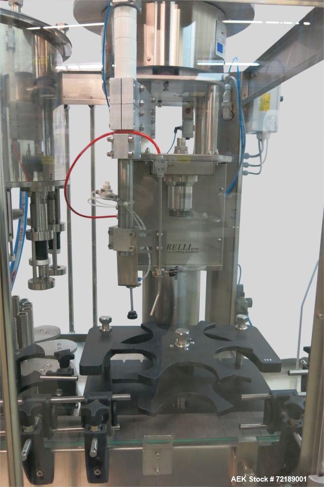 Used Borelli Bottling Line, Model KA910VO.