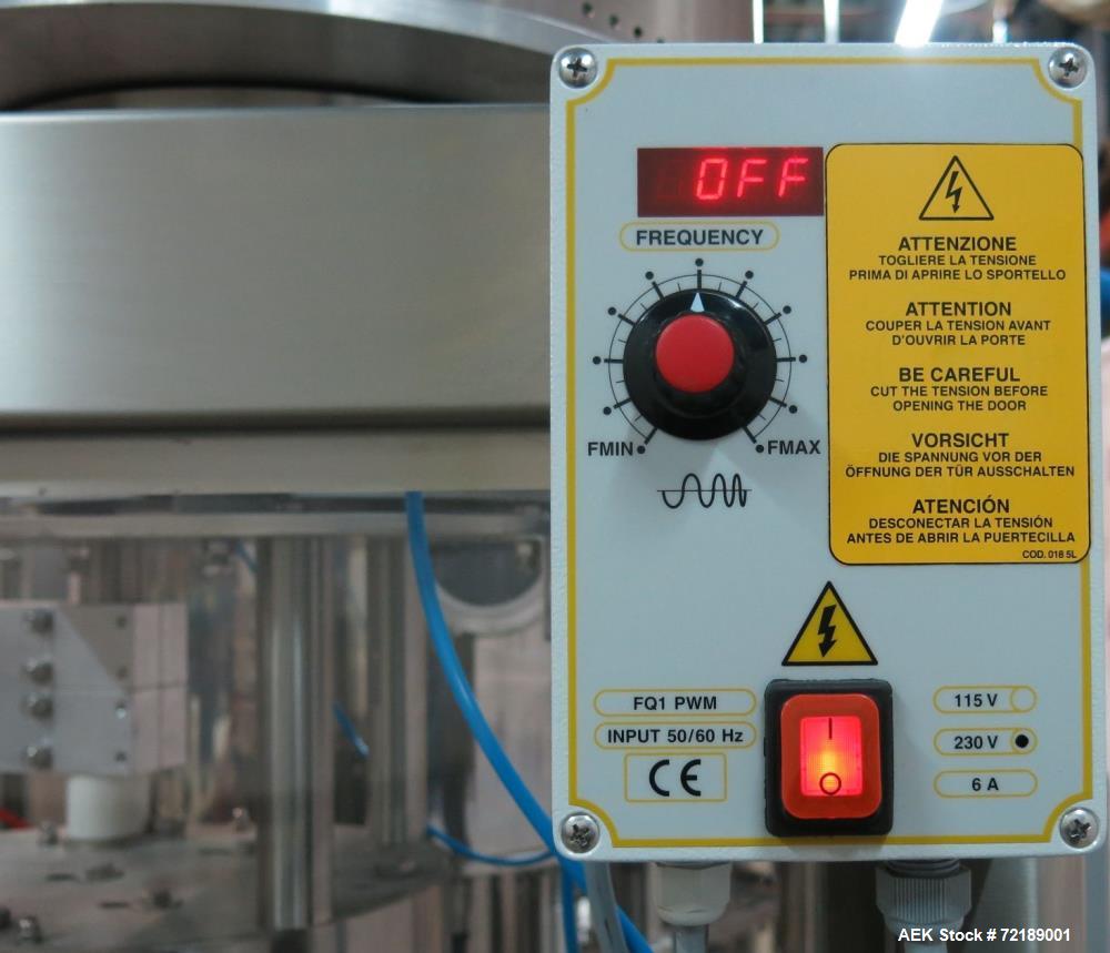 Used Borelli Bottling Line, Model KA910VO.