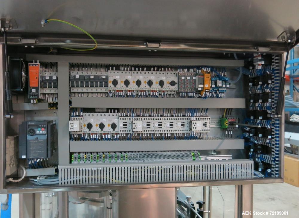 Used Borelli Bottling Line, Model KA910VO.