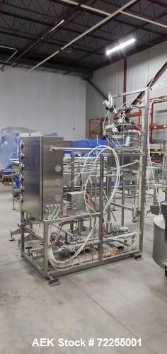 Used- CFT “Master Tronic RS 12/12/3” Triblock Glass Bottle Filling Line