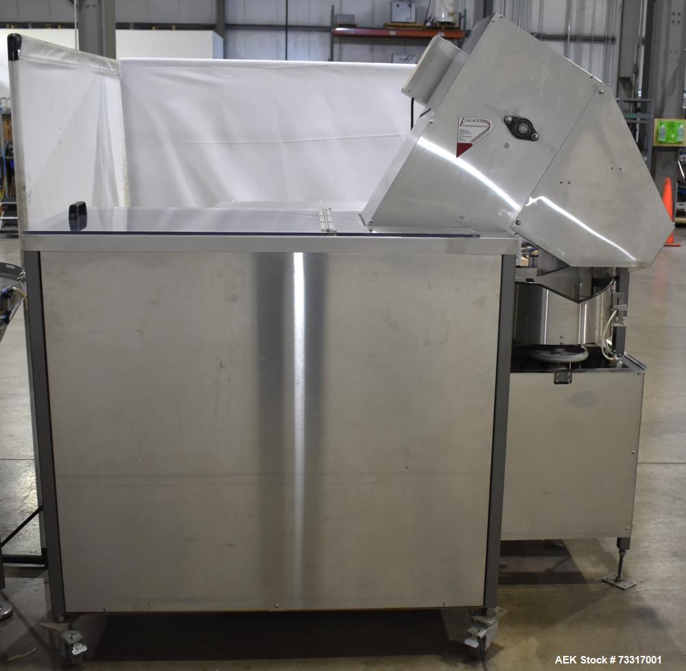 Used Capmatic Intrepid Model 4A/X-PP-222 Monoblock Filler, Plugger & Capper – 60 CPM Capacity