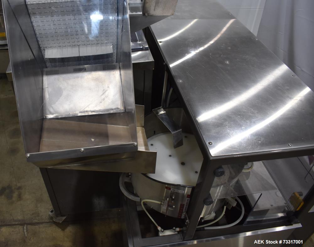 Used Capmatic Intrepid Model 4A/X-PP-222 Monoblock Filler, Plugger & Capper – 60 CPM Capacity