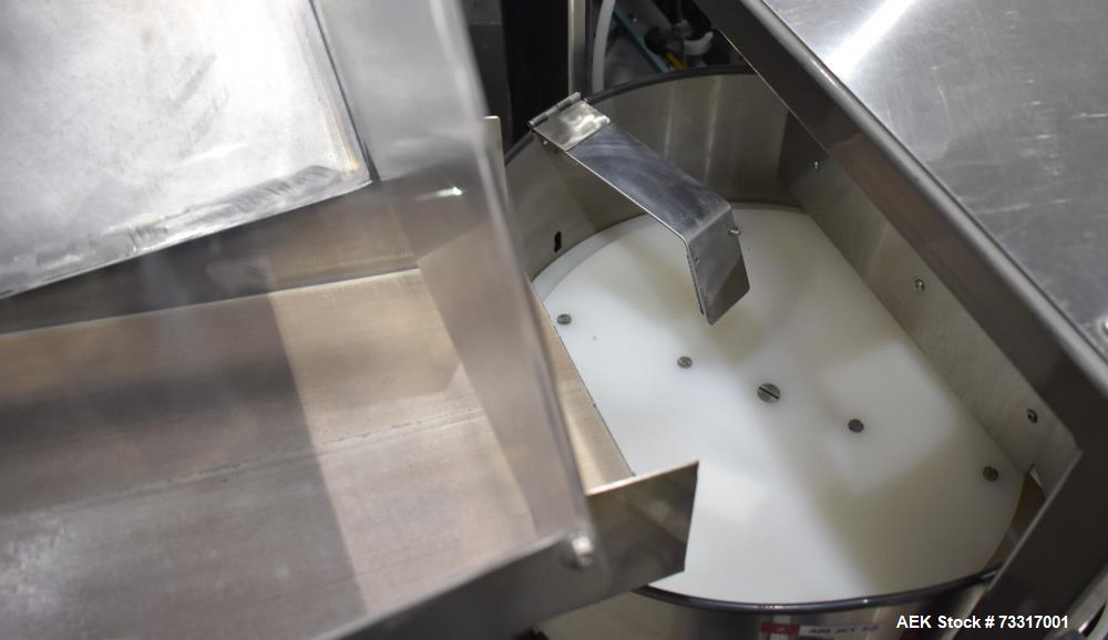 Used Capmatic Intrepid Model 4A/X-PP-222 Monoblock Filler, Plugger & Capper – 60 CPM Capacity