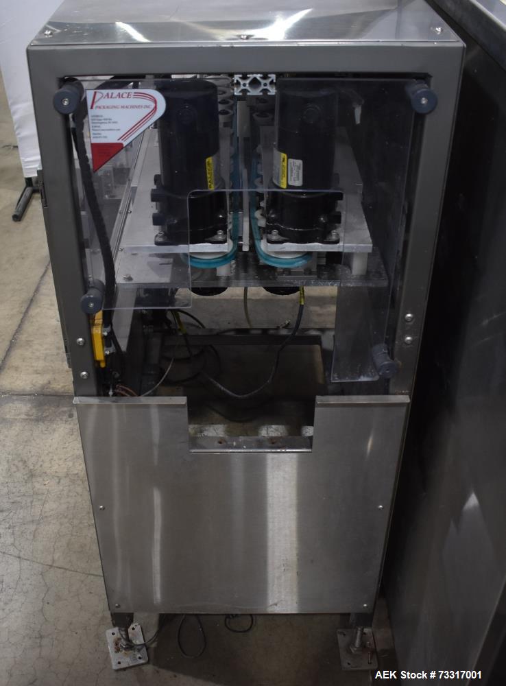 Used Capmatic Intrepid Model 4A/X-PP-222 Monoblock Filler, Plugger & Capper – 60 CPM Capacity