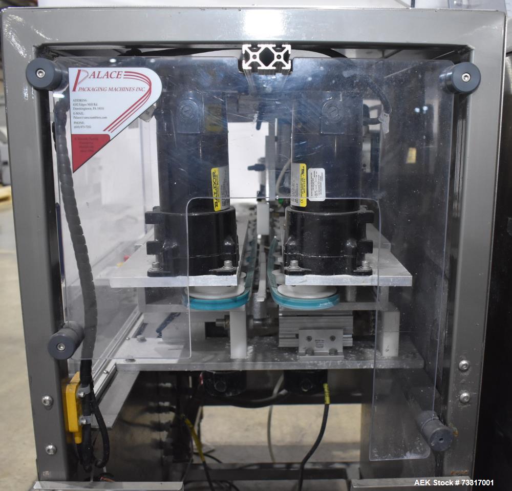 Used Capmatic Intrepid Model 4A/X-PP-222 Monoblock Filler, Plugger & Capper – 60 CPM Capacity