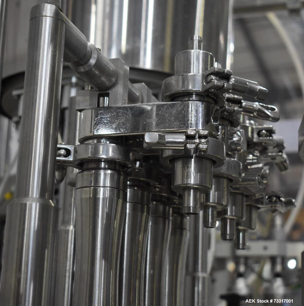 Used Capmatic Intrepid Model 4A/X-PP-222 Monoblock Filler, Plugger & Capper – 60 CPM Capacity