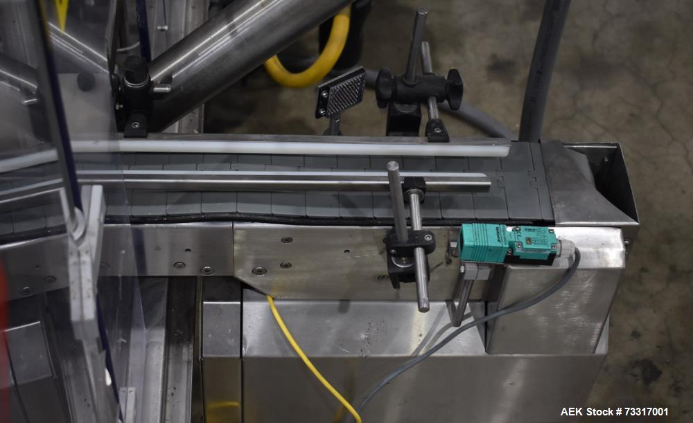 Used Capmatic Intrepid Model 4A/X-PP-222 Monoblock Filler, Plugger & Capper – 60 CPM Capacity