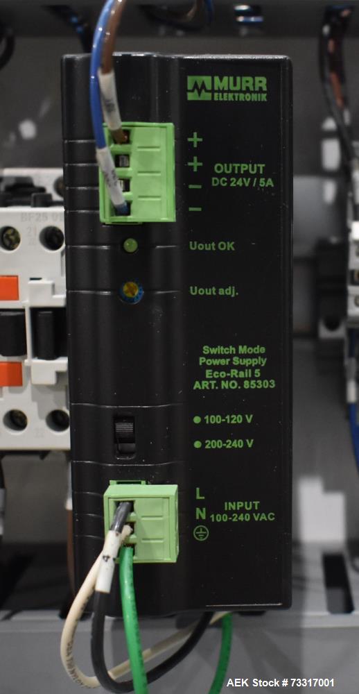 Used Capmatic Intrepid Model 4A/X-PP-222 Monoblock Filler, Plugger & Capper – 60 CPM Capacity
