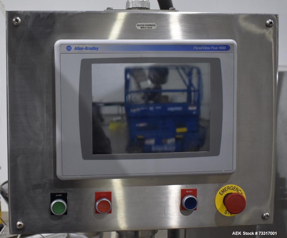Used Capmatic Intrepid Model 4A/X-PP-222 Monoblock Filler, Plugger & Capper – 60 CPM Capacity
