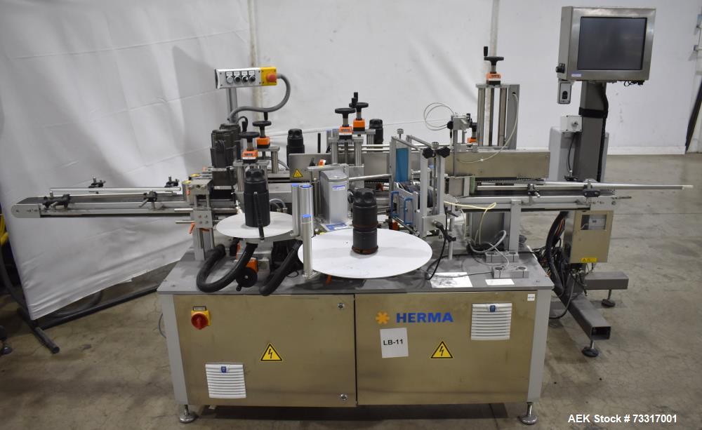 Used Capmatic Intrepid Model 4A/X-PP-222 Monoblock Filler, Plugger & Capper – 60 CPM Capacity