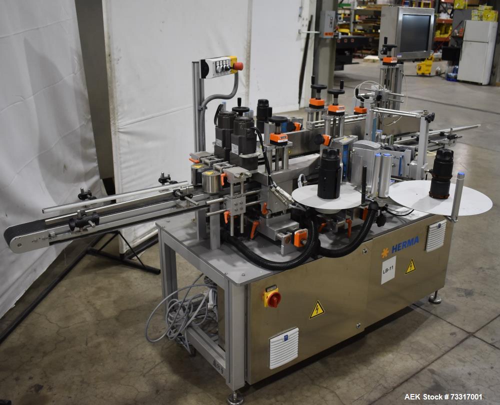 Used Capmatic Intrepid Model 4A/X-PP-222 Monoblock Filler, Plugger & Capper – 60 CPM Capacity