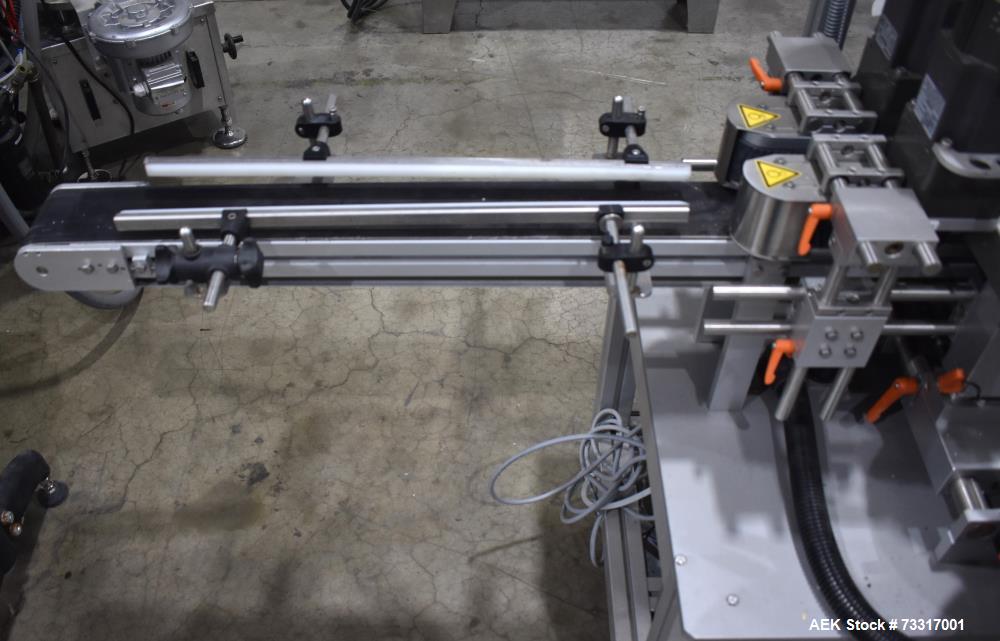 Used Capmatic Intrepid Model 4A/X-PP-222 Monoblock Filler, Plugger & Capper – 60 CPM Capacity