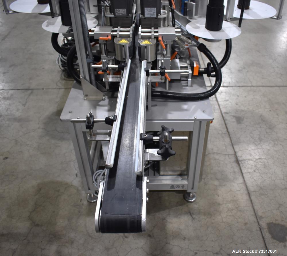 Used Capmatic Intrepid Model 4A/X-PP-222 Monoblock Filler, Plugger & Capper – 60 CPM Capacity