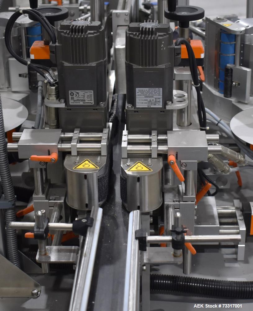 Used Capmatic Intrepid Model 4A/X-PP-222 Monoblock Filler, Plugger & Capper – 60 CPM Capacity