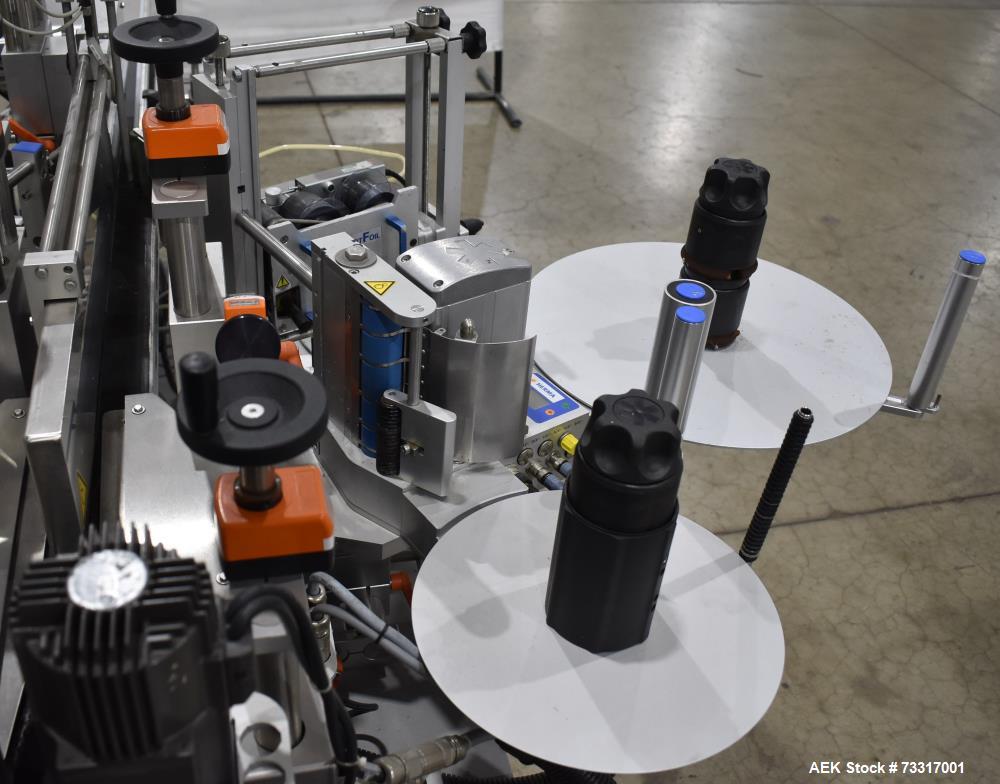 Used Capmatic Intrepid Model 4A/X-PP-222 Monoblock Filler, Plugger & Capper – 60 CPM Capacity