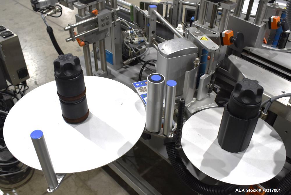 Used Capmatic Intrepid Model 4A/X-PP-222 Monoblock Filler, Plugger & Capper – 60 CPM Capacity