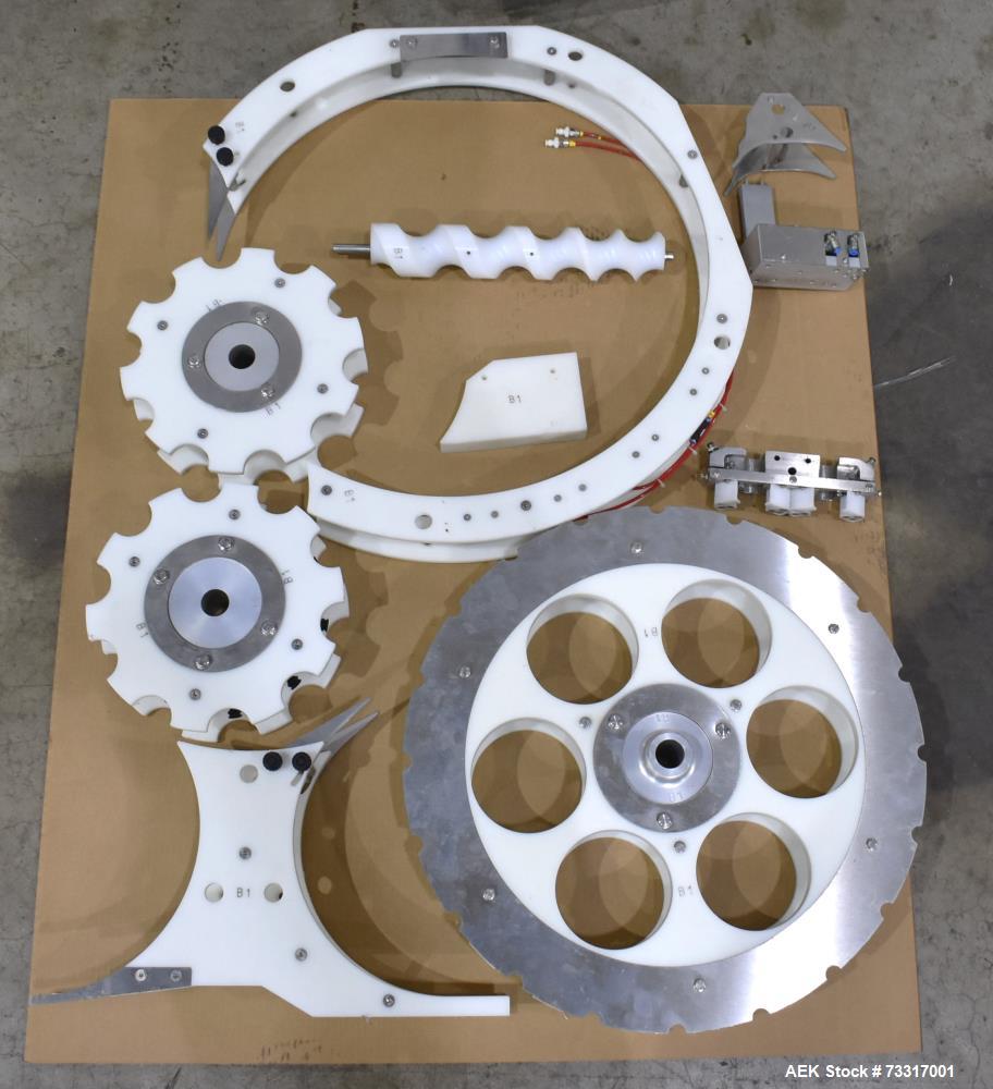 Used Capmatic Intrepid Model 4A/X-PP-222 Monoblock Filler, Plugger & Capper – 60 CPM Capacity