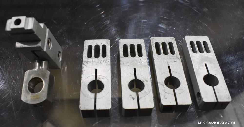 Used Capmatic Intrepid Model 4A/X-PP-222 Monoblock Filler, Plugger & Capper – 60 CPM Capacity