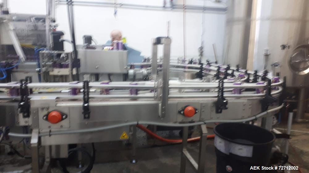 Used Cask Model ACS4.2 Craft Beer Can Filling Line