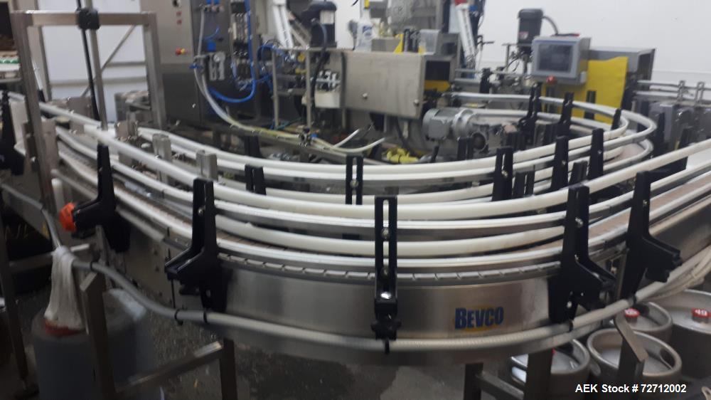 Used Cask Model ACS4.2 Craft Beer Can Filling Line