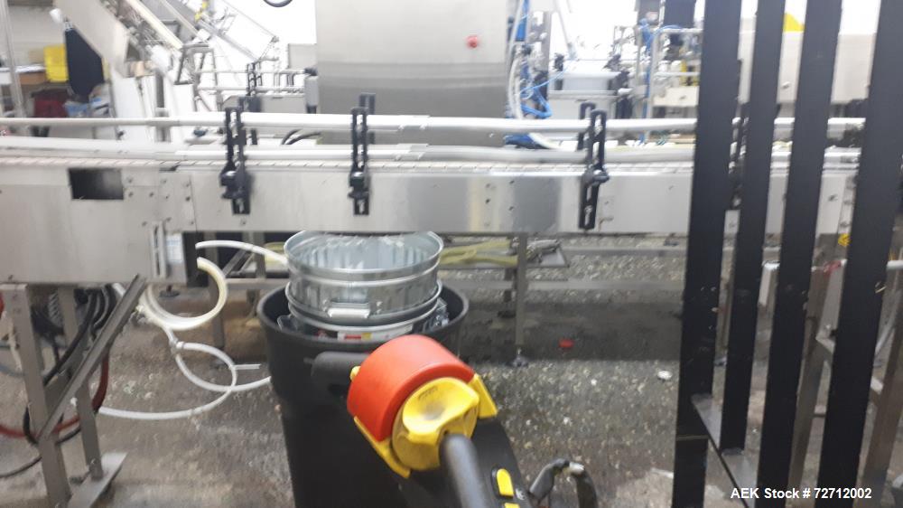 Used Cask Model ACS4.2 Craft Beer Can Filling Line