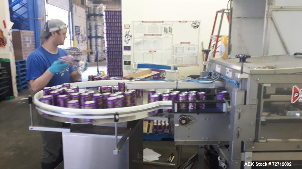 Used Cask Model ACS4.2 Craft Beer Can Filling Line