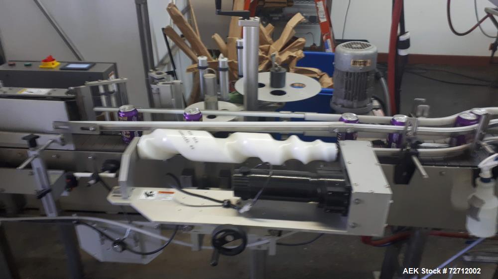 Used Cask Model ACS4.2 Craft Beer Can Filling Line