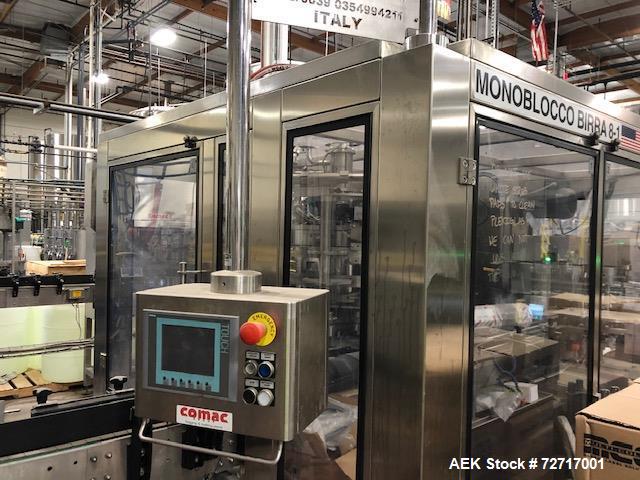 Used Comac Rotary Can Filling and Seaming Line