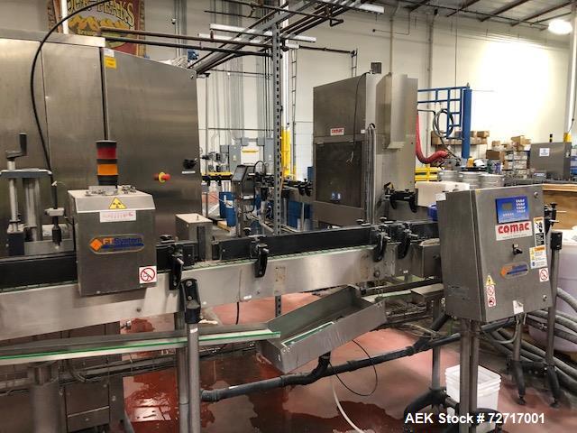 Used Comac Rotary Can Filling and Seaming Line