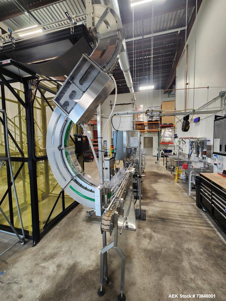 Used ABE CraftCan35 Complete Carbonated Beverage Canning Line | 35 CPM with Brew System & Tanks