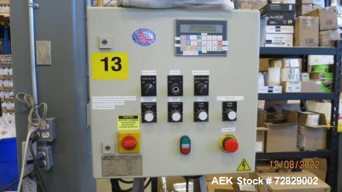 Used-ELF (E-Pak) 8 Head inline Positive Displacement Filling Line