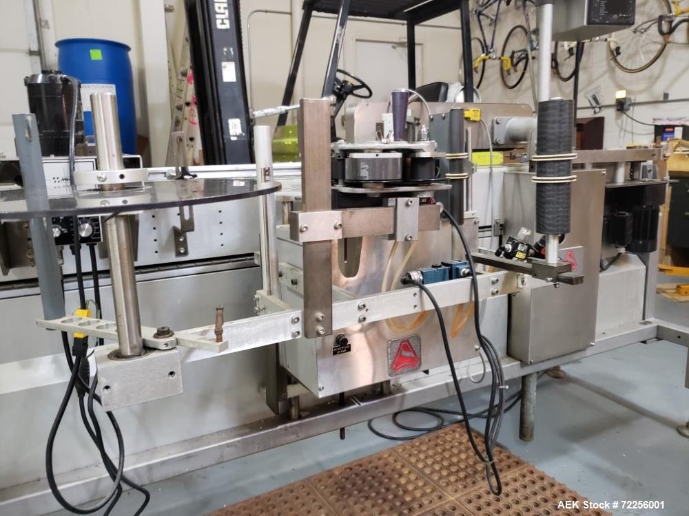 Used Filamatic Filling Line 150 ml / 6 oz max fills