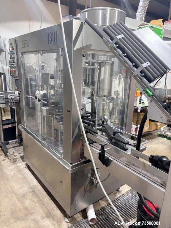 Used GAI Bottling Line with GAI 1301S-RO & Enos T3 | 1000 L/hr Capacity