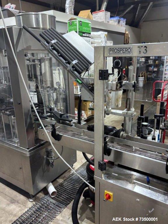 Used GAI Bottling Line with GAI 1301S-RO & Enos T3 | 1000 L/hr Capacity