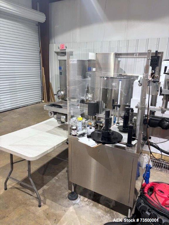 Used GAI Bottling Line with GAI 1301S-RO & Enos T3 | 1000 L/hr Capacity