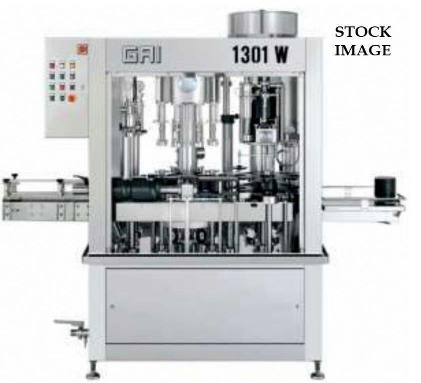 Used GAI Bottling Line with GAI 1301S-RO & Enos T3 | 1000 L/hr Capacity